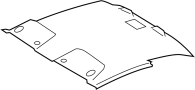 Image of HEADLINER ASSEMBLY, ROOF. image for your 2020 TOYOTA TACOMA
