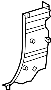 Image of Corner trim. Panel, Quarter TRIM. image