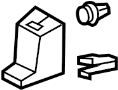 View COVER, SEAT BELT RETAINING.  Full-Sized Product Image 1 of 1