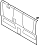 Image of Back panel trim. image