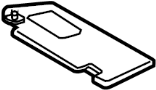 View Visor Assembly. (Right) Full-Sized Product Image
