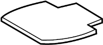 Image of CARPET, CONSOLE BOX. image for your 2009 TOYOTA TACOMA