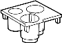 View Console Cup Holder (Rear) Full-Sized Product Image 1 of 4