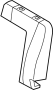 Image of Seat back pad. (Front). Part included in Seat. image for your 1997 TOYOTA TACOMA