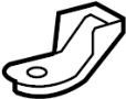 Image of Cover, Lock. Seat bracket Cover. (Rear) image for your 2021 TOYOTA TACOMA