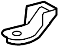 Image of Cover, Lock. Seat bracket Cover. (Rear) image for your 2021 TOYOTA TACOMA