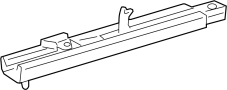 Image of Track Assembly, Seat. (Front) image for your 1997 TOYOTA TACOMA