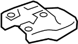 View Cover, Seat Track. Track end Cover. (Right) Full-Sized Product Image 1 of 5