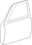 Image of Door Shell. Panel SUB - Assembly, D. (Front) image for your 2021 Toyota Tacoma 3.5L V6 A/T 4WD TRD Sport Crew Cab Pickup Fleetside 