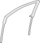 Image of Run channel. Run, Door Glass. (Front) image for your 2012 TOYOTA TACOMA Base Standard Cab Pickup Fleetside