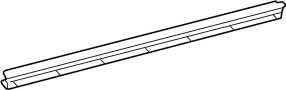Image of Belt Weatherstrip. Weatherstrip, Door. (Front). Included with: Door trim. image for your 2014 TOYOTA TACOMA Pre Runner Extended Cab Pickup Fleetside 4.0L  RWD