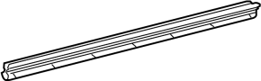 Image of Belt Weatherstrip. Weatherstrip, Door. (Front). Included with: Door trim. image for your 2012 TOYOTA TACOMA