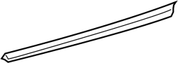 Image of Belt Weatherstrip. Weatherstrip, Door. (Rear) image for your 2012 TOYOTA TACOMA