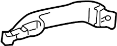 View Exterior Door Handle Full-Sized Product Image