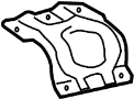 Image of Inner panel. PANEL, Wheel - Housing. Plate, Wheel HOUS. (Rear) image for your 2019 TOYOTA TACOMA TRD Sport Crew Cab Pickup Fleetside 3.5L M/T 4WD