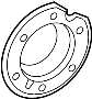 View Deflector, Brake DRU. Oil Deflector.  Full-Sized Product Image