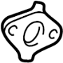 View Gasket. Pipe. Engine. Cooler. Coolant.  Full-Sized Product Image