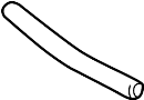 View Automatic Transmission Oil Cooler Hose (Lower) Full-Sized Product Image