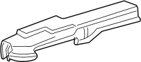 Image of Fuse Box Cover (Upper) image for your 2015 TOYOTA PRIUS Four Hatchback