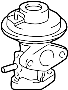 Image of Exhaust Gas Recirculation (EGR) Valve (Right) image for your 2004 TOYOTA CAMRY XLE 2400CC 16-VALVE DOHC EFI, AUTOMATIC  5-SPEED