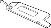 Image of Sun Visor image for your 2007 Toyota FJ Cruiser   