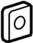 Image of Link retainer. Plate, Lock. image for your 2002 TOYOTA SOLARA