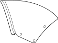 Image of Quarter Glass image for your 2006 Toyota Avalon   