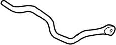 View Suspension Stabilizer Bar (Rear) Full-Sized Product Image
