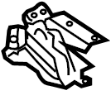Image of Deck Lid Hinge image for your 2011 Toyota Matrix  S Wagon 