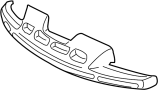 Image of Bumper Impact Absorber (Front, Upper) image for your 2002 TOYOTA CELICA