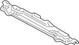 Image of Radiator Support Tie Bar (Upper) image for your 1987 TOYOTA CELICA