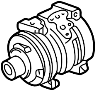 Image of A/C Compressor image for your 2018 Toyota Sequoia  Limited Sport Utility 
