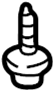 Image of Guide bolt. Screw, TapPING. image for your 1987 TOYOTA CELICA
