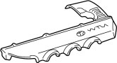 Image of Engine Cover image for your 2012 Toyota Sienna  Base Mini Cargo Van 