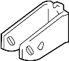 Image of Engine Mount Bracket (Front, Rear) image for your 2021 TOYOTA AVALON