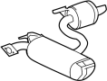 Image of Exhaust Muffler (Rear) image for your 2020 TOYOTA TUNDRA