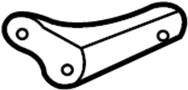 View Exhaust Manifold Bracket Full-Sized Product Image 1 of 3