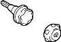 Image of CV Joint Kit (Front) image for your 1999 Toyota Avalon   