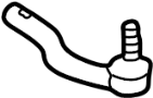 Image of Steering Tie Rod End image for your 2015 Toyota Corolla   