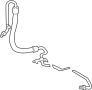 Image of Tube. Pressure. Hose. Return. Connects power steering. image for your 2007 Toyota Camry 3.5L V6 M/T LE SEDAN 