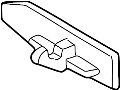 Image of Windshield. Glass. Spacer. Retainer. (Upper, Lower). A clip for a Windshield. image for your 2008 TOYOTA FJ CRUISER 4000CC 24-VALVE DOHC EFI, AUTOMATIC