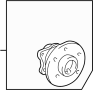 Image of Wheel Bearing and Hub Assembly (Rear) image for your 2021 Toyota Prius Prime   
