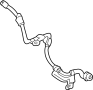 Image of ABS Wheel Speed Sensor Wiring Harness (Rear) image for your 2012 Toyota Venza   