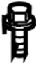 Image of Screw. Bolt. (Lower). Fog Light Screw. Grille. image for your 2005 Toyota Celica  GTS Hatchback 
