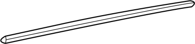 Image of Liftgate Reveal Molding (Lower) image for your 2005 Toyota Celica 1.8L A/T GTS Hatchback 