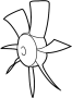 View Engine Cooling Fan Blade Full-Sized Product Image