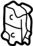 Image of . A bracket used to attach. image for your 2001 TOYOTA SIENNA
