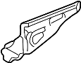 Image of Fender Apron Extension (Left, Front, Rear, Upper) image for your 2007 Toyota Corolla   