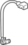 View Trunk Lock Cylinder and Key Full-Sized Product Image