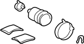 View CV Joint Boot Kit (Front) Full-Sized Product Image